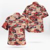 Buffalo, New York, Buffalo Fire Department Edward M. Cotter Fireboat Hawaiian Shirt – Gifts For Firefighters In Buffalo, NY