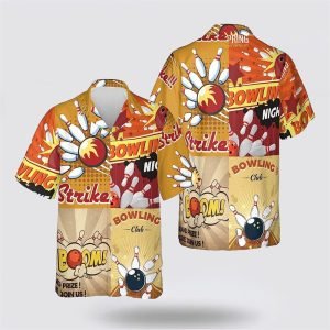 Bowling Club Strike And Bowling Pattern Bowling&hellip;