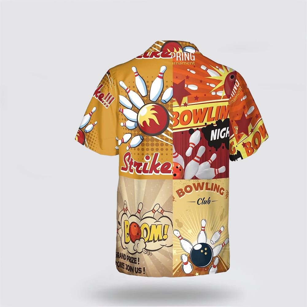 Bowling Club Strike And Bowling Pattern Bowling Hawaiin Shirt – Gift For Bowling Enthusiasts Bowling Club Strike And Bowling Pattern Bowling Hawaiin Shirt – Gift For Bowling Enthusiasts