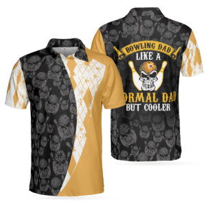 Bowling Dad Argyle Pattern Polo Shirt –&hellip;