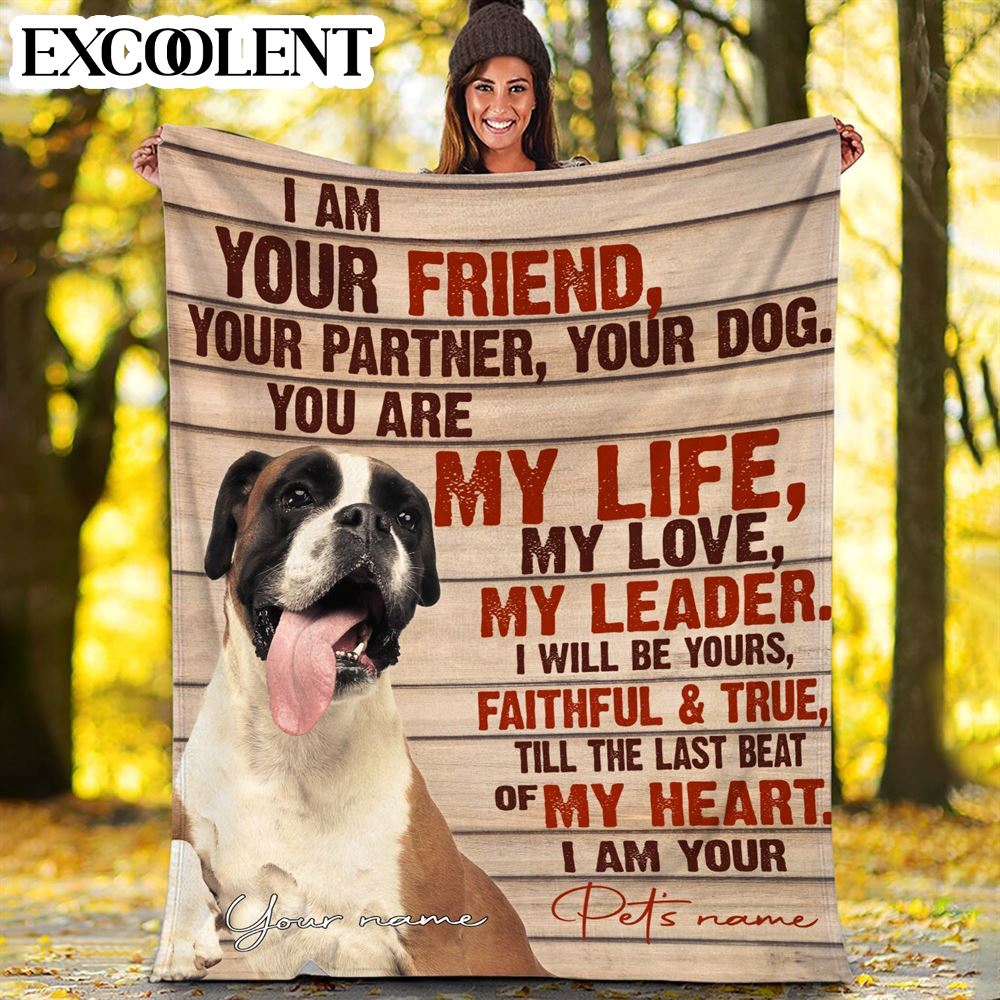 Boxer Fleece Throw Blanket – Pendleton Sherpa Fleece Blanket – Gifts For Dog Lover Boxer Fleece Throw Blanket – Pendleton Sherpa Fleece Blanket – Gifts For Dog Lover