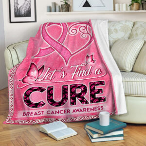 Breast Cancer Let’s Find A Cure Fleece&hellip;