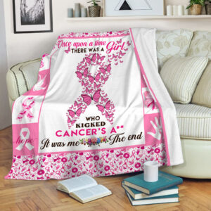 Breast Cancer Survivor Pre Fleece Throw Blanket&hellip;