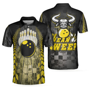 Checker Pattern Clean Sweep Bowling Bull Short&hellip;