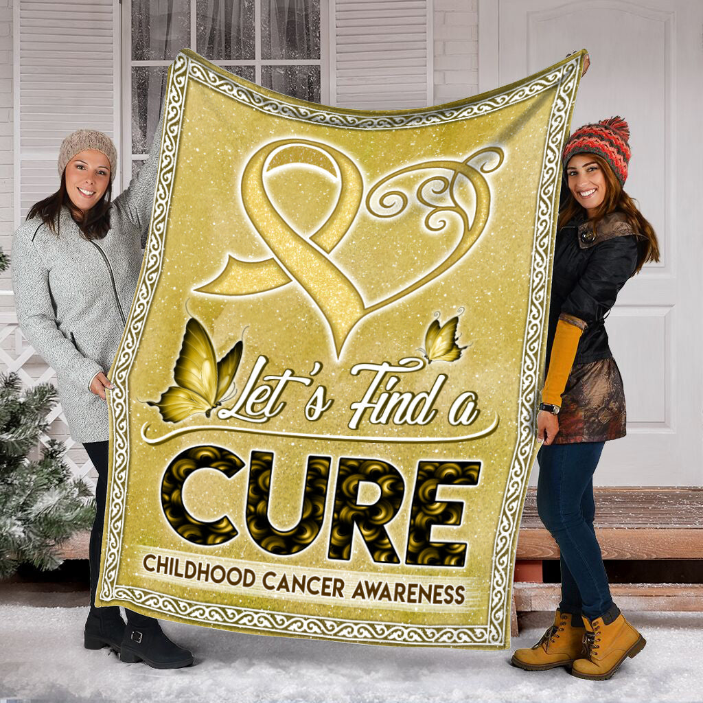 Childhood Cancer Find A Cure Fleece Throw Blanket – Sherpa Fleece Blanket – Weighted Blanket To Sleep Childhood Cancer Find A Cure Fleece Throw Blanket – Sherpa Fleece Blanket – Weighted Blanket To Sleep