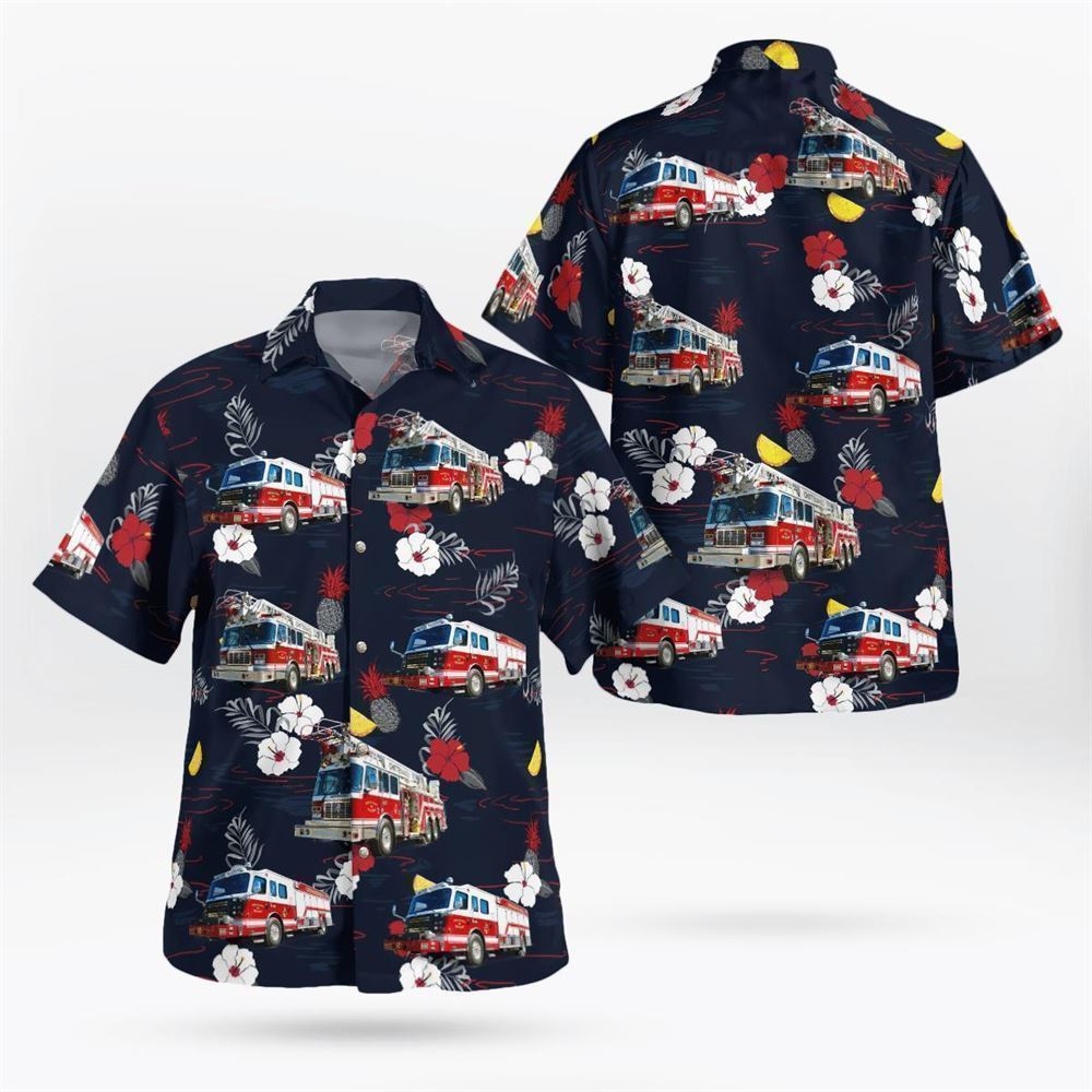 Chittenango Volunteer Fire Department Chittenango New York Hawaiian Shirt  – Gifts For Firefighters