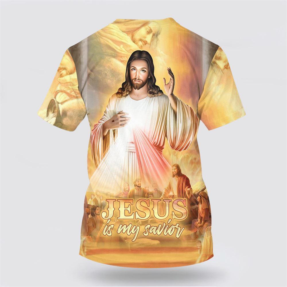 Christ Jesus Is My Savior All Over Print 3D T Shirt – Gifts For Christians