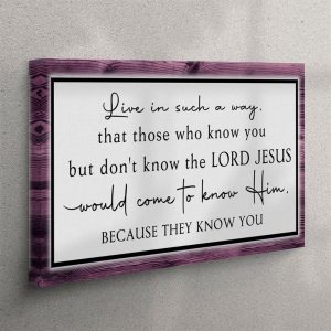 Christian Canvas Wall Art Live In Such&hellip;