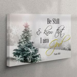 Christian Christmas Wall Decor Be Still And&hellip;
