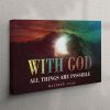 Christian Faith Wall Art Let Your Faith Be Bigger Than Your Fear Canvas Wall Art – Christian Wall Art Canvas