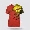 Christian Jesus All Over Print 3D T Shirt – Gifts For Christians