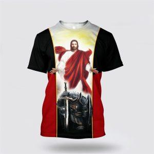 Christian Knight Templar Jesus All Over Print&hellip;