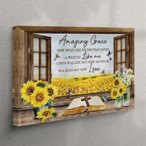 Christian Wall Art Amazing Grace How Sweet&hellip;