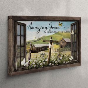 Christian Wall Art Amazing Grace How Sweet&hellip;