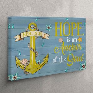 Christian Wall Art Hope Is An Anchor&hellip;