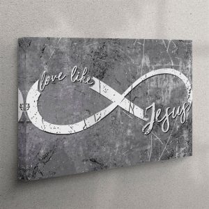 Christian Wall Art Love Like Jesus Canvas&hellip;