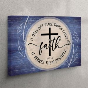 Christian Wall Art Luke 137 Faith Does&hellip;