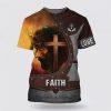 Christian Knight Templar Jesus All Over Print 3D T Shirt – Gifts For Christians