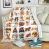Chocolate Labrador Retriever Fleece Throw Blanket – Pendleton Sherpa Fleece Blanket – Gifts For Dog Lover