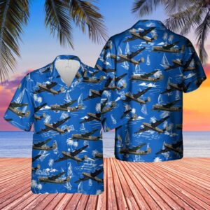 Consolidated B-24 Liberator Diamond Lil Hawaiian Shirt&hellip;