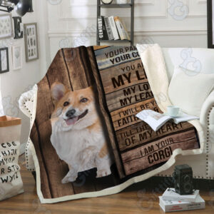 Corgi – I Am Your Friend Blanket&hellip;