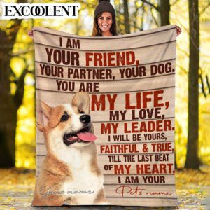 Corgi Fleece Throw Blanket – Pendleton Sherpa&hellip;