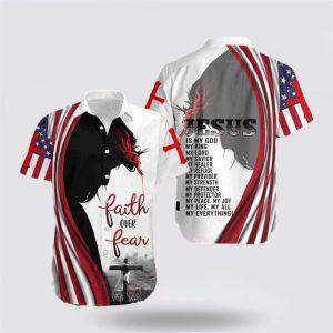 Cross Jesus Bible America Flag Faith Over&hellip;
