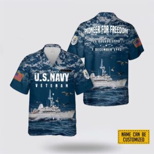 Custom Name US Navy USS Pioneer MCM-9&hellip;