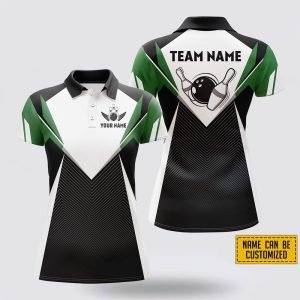 Custom Name And Team Bowling Pattern Women&hellip;