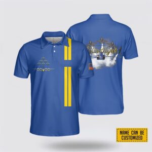 Custom Name Blue Angels Us Navy Polo&hellip;