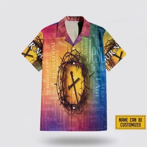 Custom Name Jesus Describing Words Gift For Jesus Lovers Crown Of Thorns Hawaiian Shirt Gifts For Christians 2 qvhlnq.jpg