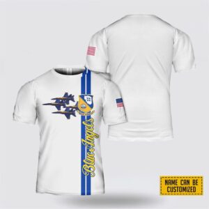 Custom Name U.S. Navy Blue Angels 3D&hellip;