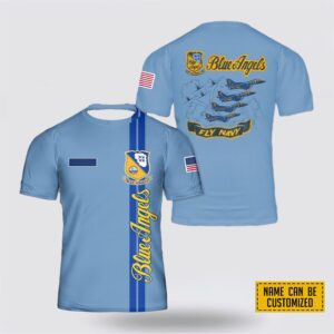 Custom Name U.S. Navy Blue Angels 3D&hellip;