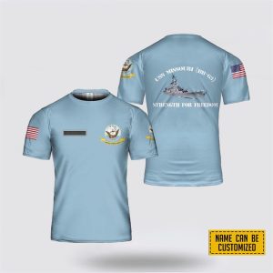 Custom Name U.S. Navy USS Missouri (BB-63)&hellip;