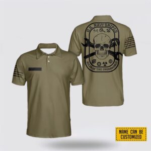 Custom Name US Navy SNIPE Premium Polo&hellip;