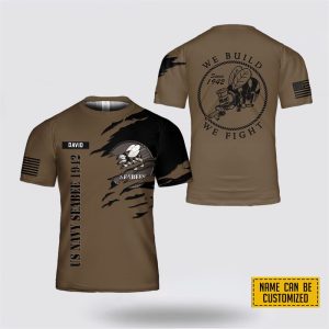 Custom Name US Navy Seabee 1942 All&hellip;