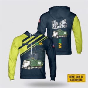 Custom Name US Waste Management Hoodie 3D&hellip;