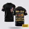 Customized US Army 3D T Shirt Desert Storm Proud to Have Served – For Military Personnel