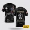 Customized US Army 3D T Shirt Just Because I’m Old Doesn’t Mean You’re Out of Range – For Military Personnel