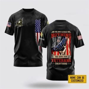 Customized US Army 3D T Shirt We&hellip;