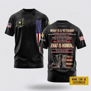 Customized US Army 3D T Shirt What&hellip;