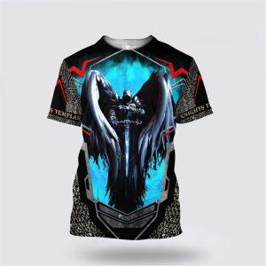 Dark Knight Templar Jesus All Over Print&hellip;