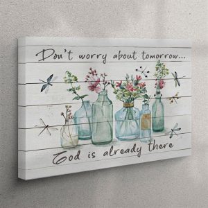 Don’t Worry About Tomorrow Canvas Wall Art&hellip;