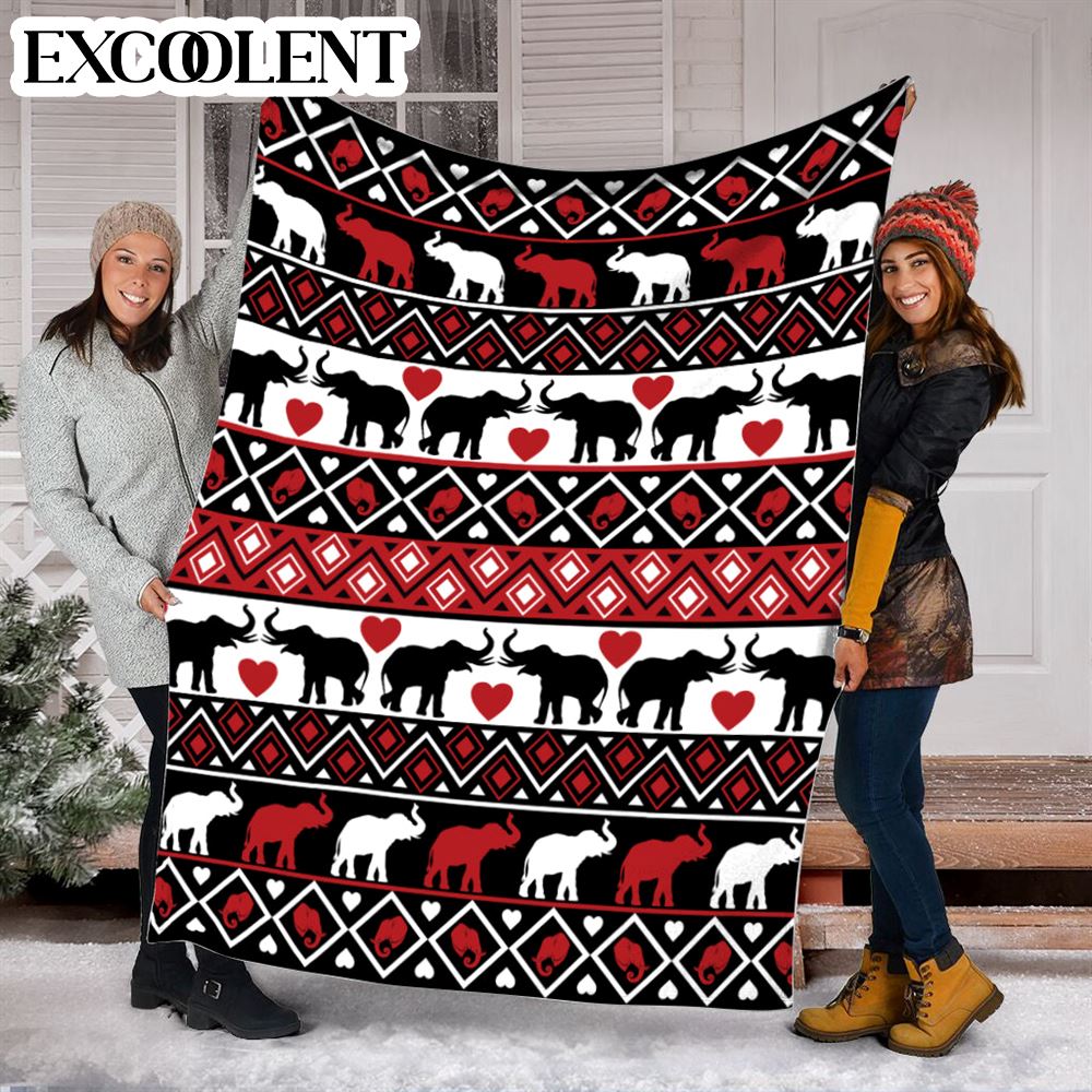 Elephant Brocade Fleece Throw Blanket – Soft And Cozy Blanket – Best Weighted Blanket For Adults Elephant Brocade Fleece Throw Blanket – Soft And Cozy Blanket – Best Weighted Blanket For Adults