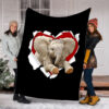 Elephant Indian Fleece Throw Blanket – Throw Blankets For Couch – Best Blanket For All Seasons