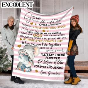 Elephant I Love You Fleece Throw Blanket&hellip;