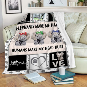 Elephant Make Me Happy Humans Make My&hellip;