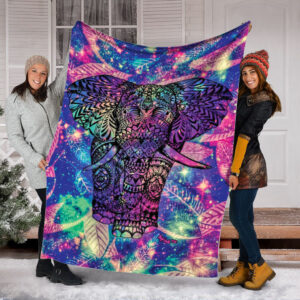 Elephant Ohemaa Fleece Throw Blanket – Throw&hellip;