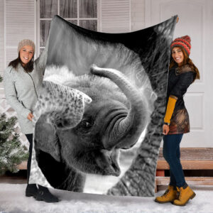 Elephant Son In Elephant Mom Fleece Fleece&hellip;