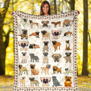 English Mastiff Fleece Throw Blanket – Pendleton&hellip;